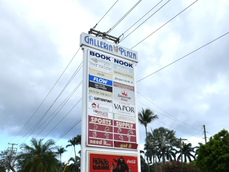 Galleria Plaza - Road Sign