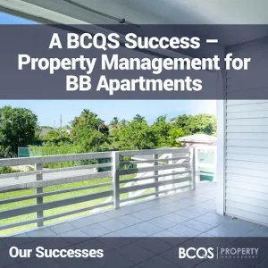 A BCQS Success - Property Management for BB Apartments