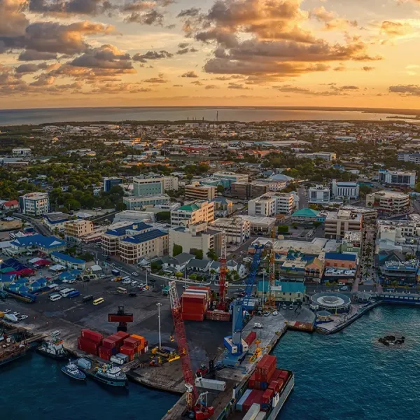 Aerial View - George Town - Medium