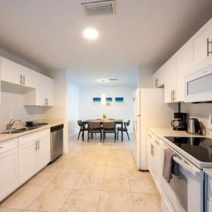 Large, updated kitchen in one apartment